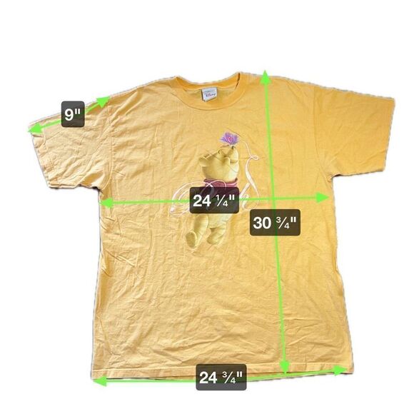 Vintage Y2K Disney Winnie The Pooh Glitter Tee - Picture 5 of 6